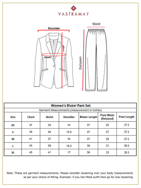 Women's Pink Pant Suit Set